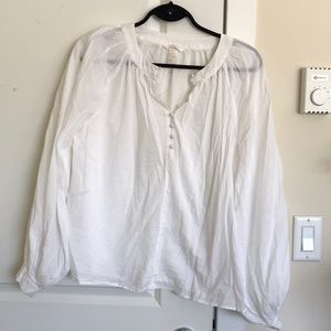 H&M white blouse